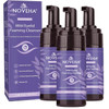 Noveha Lavender And Tea Tree Oil Eyelid Foaming Cleanser | Hydrating Hypoallergenic Daily Soap For Eyelashes And Lids For Demodex Mgd Stye Eye Eye Irritations & Dry Skin | 3.38 Fl Oz (100Ml)