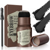 Oetuiow Eyebrow Stamp And Eyebrow Stencil Kit Eye Brow Stencil Kit For Beginners 24 Reusable And Washable Eyebrow Kit Brow Stencil And Stamp Kit Smudge-Proof & Long-Lasting & Waterproof (Medium)