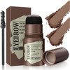 Oetuiow Eyebrow Stamp And Eyebrow Stencil Kit Eye Brow Stencil Kit For Beginners 24 Reusable And Washable Eyebrow Kit Brow Stencil And Stamp Kit Smudge-Proof & Long-Lasting & Waterproof (Medium)