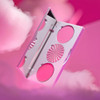 Ofra Midi Palette Cotton Candy Skies - Face Makeup Palette - 3 Pigmented Pink Blushes - Matte Satin And Cream - Cruelty-Free Blush Palette Highlighter Palette And Colorful Eyeshadow Palette