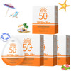 Okerker 2G*45Pcs Travel Size Sunscreen Spf50+ Pa+ Mini Sunscreen For Face & Body Waterproof Non-Greasy Perfect For Thank You s & Mini Travel Items