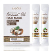 Okerker Travel Size Hair Mask Packets - Hair Mask For Dry Damaged Hair & Frizzy Hair Conditioning Treatment With Coconut Extract & Hyaluronic Acid For Shine & Hydration All Hair Types 10Ml X 20Pcs