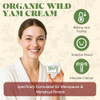 Paistely Wild Yam Cream For Hormone Blance Progesterone Cream For Women Supports Hormone Health Fertility and Menopause Comfort With A Powerful Natural Blend Natural 4 Oz