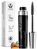 Poppy Austin Organic Mascara Natural Vegan Paraben-Free Cruelty-Free - Hypoallergenic Mascara Lengthening & Volumizing With Argan Oil - 0.31 Fl Oz (Brown)
