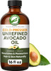 Proseed Holistic Wellness Proseed Handmade Raw Avocado Oil Pure Cold-Pressed & Unrefined Moisturizing Oil For Skin Hair & Cooking With Vitamins A D & E Bpa-Free - Glass Bottle (4Oz)