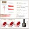 Qiufsse 4Pcs Gel Base And Top Coat SetProfessional Removable And Rubber Base Gel PolishDiamond And No Wipe Top Coat Nail Polish For Uv Light CureLong-LastingVegan And Cruelty Free