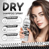 Qiufsse Dry Shampoo SprayVolumizing Dry Shampoo For Women & MenAbsorbs Excess OilInstant Refresh HairContains Rice StarchReplenishes Hair KeratinNourishes Hair Roots7.61 Oz