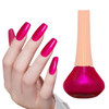 Qiufsse Wine Red Nail Polish Quick Dry Nail PolishBurgundy Nail Polish For Nail Art VarnishVegan Fingernail Polish For Women Girls0.41 Fl Oz (09 Wine Red)