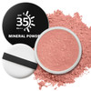 Qiufsse Mineral Powder FoundationSpf 35Lightweight Loose Powder Foundation Full CoverageBuildable Coverage Mineral Sunscreen For FaceTalc FreeVegan0.35 Oz02 Medium Beige