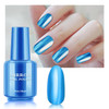 Qiufsse Silver Nail Polish Metallic Mirror Effect Chrome Nail Polish For Diy And Professional Nail Art (18Ml Silver)