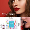 Qiufsse 12 Colors Diy Lip Gloss Pigment Set Liquid Pigment For Lip Gloss Natural Multifunctional High Color Rendering Red Warm Color Pigment For Lip Gloss Making-Set A
