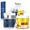 Ragkun Retinol Cream For Face Collagen Neck Creams For Tightening And Firming Anti Aging Day & Night Facial Moisturizer For Women & Men Instant Face Lift Wrinkle Cream 1.7 Fl. Oz With Turmeric Acid Pads