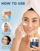 Ragkun Retinol Cream For Face Collagen Neck Creams For Tightening And Firming Anti Aging Day & Night Facial Moisturizer For Women & Men Instant Face Lift Wrinkle Cream 1.7 Fl. Oz With Turmeric Acid Pads