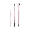 Real Techniques Dual-Ended Brow Brush For Shaping & Filling Eyebrows Travel-Friendly Spoolie & Liner Brush Blend Natural Full Or Laminated Brows Luxury Applicator Vegan 1 Count