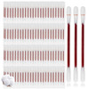 Rsqazq Disposable Iodine Cotton Swabs Individually Wrapped Medical Iodophor Swabsticks Bulk Povidone Wound Iodine Qtips Cotton Buds First Aid Kits For Nasal Ears Bruise Care Travel Outdoor (White 100)
