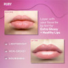Ruby Kisses Hydrating Lip Gloss Clear Hydrating Lip Gloss (3 Pack)