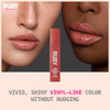 Ruby Kisses Lip Vinyl Tint - High-Pigment Transfer-Proof Smudge-Proof Liquid Lipstick Soft-Satin Shine Lightweight Makeup Long-Lasting Lip-Gloss Full Coverage Color (Brown Sugar 2.8Ml)