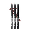 Ruby Kisses Auto Lip Liner Pencil (Cocoa 3 Pack) Long Lasting & Non-Fading Smooth Application Non-Feathering With Rich Pigmented Color No Sharpener Needed Ideal For Full Lips Look