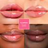 Ruby Kisses Plumping Lip Gloss Maximizer (Clear) And Pink Hydrating Voluminous Best Before Lip Gloss Or Lipstick