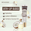 Ruby Kisses Broadway Vita-Lip Clear Lip Gloss (3 Pack Mango Butter Rosehip Coconut Oil) Ultra-Hydrating & Soothing Formula With Vitamin Oils High-Shine Non-Sticky Finish Healing Lip Balm