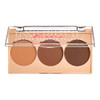 Ruby Kisses Contour Palette 3-In-1 Contour Conceal Highlight All-In-One Mini Palette Long-Lasting Easy To Blend Powder Contour Palette For All Skin Type