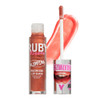 Ruby Kisses Plumping Lip Gloss Hydrating Voluminous High-Shine Cruelty-Free Lip Plumper Smoothing Instinct Lip Maximizer 4 Colors 0.15 Fl Oz. (Pink Glacier)