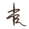 Ruby Kisses Go Brow Microblading Eyebrow Pen Waterproof Eyebrow Pencil For Women Dual-Ended Liquid Tattoo Brow Pencil With 4-Fork & Precise Brush Tip For Natural Hair-Like Strokes (Black Brown)