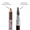 Ruby Kisses Gobrow Eyebrow Pencil Sharpenable Longwear Long Lasting Eyebrow Wooden Pencil For Natural-Looking Brows (Dark Brown)