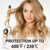 Scarman Heat Protection Hair Spray With Moroccan Argan Oil - Thermal Resistant Styling Products For Women - Frizzy Black And Curly Hair - Anti Frizz Leave In Conditioner - Flat Iron And Blow Dry (7.61 Oz)