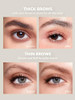 Sheglam Set Me Up Brow Hold Eyebrow Gel Long Lasting Waterproof Smudge Proof Shaping Eye Brow Wax - Crystal Clear