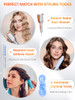 Sheglam Curl Keeper Hair Styling Cream For Hair 1.76 Fl Oz - Frizz-Free Curl Defining Cream Defines Detangles & Moisturizes For All Types - Silicone-Free & Water Based Hair Styler Or Men & Women