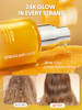 Sheglam 24K Glow Hair Oil Serum 10-In-1 Treatment For Frizz Control Shine & Heat Protection With Almond & Macadamia Oil For All Hair Types 1.69 Fl Oz