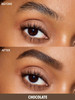Sheglam Genius One Step Eyebrow Shaping Kit Eyebrow Stencil Kit Natural Eyebrow Stamp - Chocolate