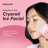 Skin Gym Ice Roller For Face Depuffing & Cooling Tool Minimizes Pores & Soothes Skin Cold Therapy For Glowing Complexion