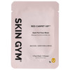 Skin Gym Gold Foil Face Mask - With Bakuchiol And Super Hydra Complex With Sodium Hyaluronate And Amino Acids- Soothing Anti Aging Depuffing And Anti Wrinkle 1 Pack