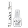 Stacy Lash Extra Bonder For Lash Extensions 15Ml + Sensitive Eyelash Extension Glue 5Ml - /Eyelash Extension Sealer/Reduces Lash Extension Glue Fumes / 1-2 Sec Drying Time/Retention 8 Weeks