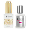 Stacy Lash Super Bonder 15Ml & Pure Power Lash Remover For Eyelash Extensions 40Ml / Lash Bonder For Eyelash Extensions/Locks Eyelash Glue Fumes / 60 Sec Dissolution Lash Glue Remover/Lash Extension Supplies