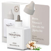 Therapispa Nail & Cuticle Oil With Avocado Jojoba Biotin & Vitamin E Nail Growth Oil For Strengthening Hydrating & Reviving Peeling Nails (Lemon 2.0 Fl Oz)