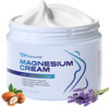 Tjk Health Magnesium Cream For Neuropathy - Nerve Muscle Cramps Body Pain Topical Lotion Support With Lavender Shea Butter - Nighttime Relaxing & Calming Foot & Body Rub For Legs Feet Back
