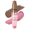Ucanbe Skin Breath Blush & Bronzer Multiuse Stick 2-In-1 Creamy Face Cheeks Contour Makeup Stick For Natural Radiant Finish Look Vegan & Cruelty-Free Travel-Friendly (02 Pink Rose)
