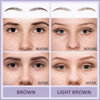 Ucanbe 3 Pcs Eyebrow Pencils For Women Brow Pencil Included 3 Types Of Tips - Shapes Defines Fills Dual-Sided Long-Lasting Brow Makeup Light Brown