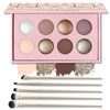 Ucanbe Baked Eyeshadow Palette Set Matte & Shimmer Metallic Eye Shadow High Pigment Makeup Palette Soft Blendable & Long-LastingVelvety Texture (02 Matte & Shimmer)