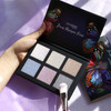 Ucanbe Beauty Highlighter Makeup Palette - 6 Colors Shimmery Powder Makeup Palette Pearl White Blonde Blue Purple Silver Face Illuminator Palette Smooth Long Lasting Waterproof Blush Bronzer Kit