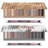 Ucanbe 2 Pcs Eyeshadow Makeup Palette Kit 12 Color Nude Eye Shadow Set Neutral Matte Shimmer Make Up Pallet With Double-Ended Brush Highly Pigmented Long Lasting Waterproof