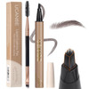 Ucanbe Brow-Fection Angled Brush Eyebrow Pen Liquid Microblading Eyebrow Pencils For Women Wild Natural Brow Pen For Realistic Hair-Like Brows Easy To Color Waterproof Lasts All Day Ash Brown 0.02 fl.oz
