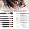 Ucanbe 60 Colors Naked Eyeshadow Palette + Makeup Brush Set All In One Nude Neutral Smokey Makeup Pallet With Brushes Pigmented Warm Matte Shimmer Powder Eye Shadows Cosmetic Halloween Beauty Kit