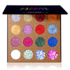 Ucanbe Pro Glitter Eyeshadow Palette - Professional 16 Colors - Chunky & Fine Pressed Glitter Eye Shadow Powder Makeup Pallet Highly Pigmented Ultra Shimmer For Face Body