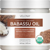 Velona Pumpkin Seed Oil Usda Certified Organic - 16 Fl Oz | 100% Pure And Natural Carrier Oil | Unrefined Cold Pressed | Cooking Face Hair Body & Skin Care | Use Today - Enjoy Result