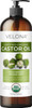 Velona Pumpkin Seed Oil Usda Certified Organic - 16 Fl Oz | 100% Pure And Natural Carrier Oil | Unrefined Cold Pressed | Cooking Face Hair Body & Skin Care | Use Today - Enjoy Result