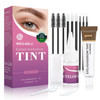 Weilnell Eyelash & Eyebrow Color Kit Professional Instant Black Lash & Brow Color Kit Eye Lash & Eye Brow Coloring Set With Natural Bushy Results Easy To Use & Salon At Home 7Ml (Black)